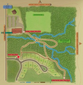 Whitefish Lake Institute Intrepretive Trail map