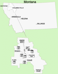 Trumbull Creek Educational Forest map